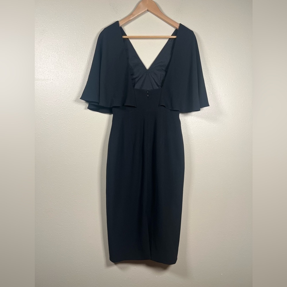 Dress the Population Louisa Midi Black Size Small - Picture 3 of 14